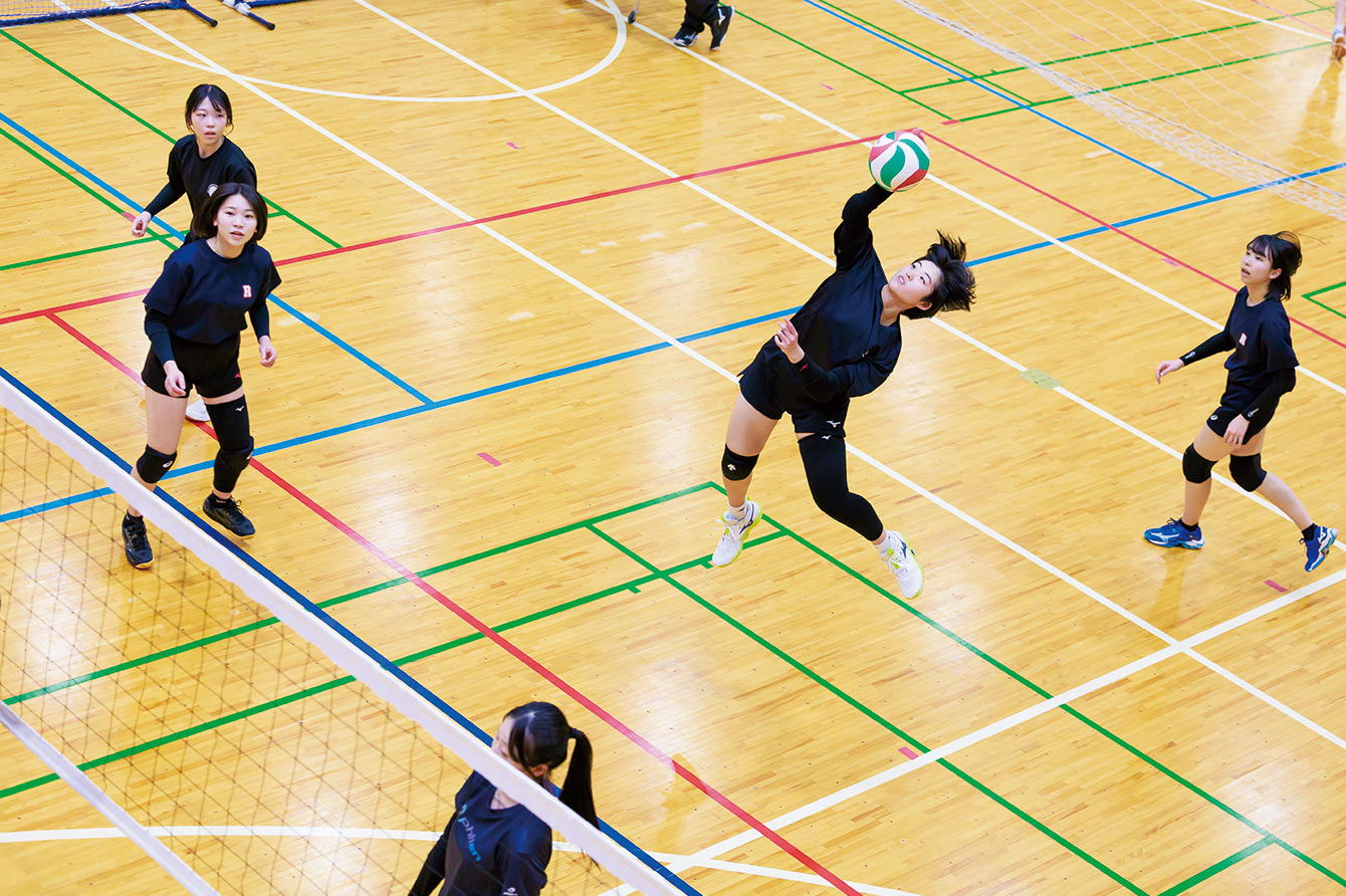 高校女子バレーボール部